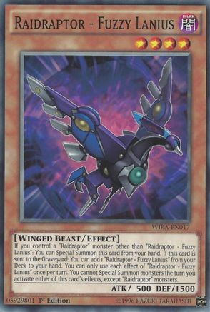 Raidraptor - Fuzzy Lanius [WIRA-EN017] Common - Trinity Hobby