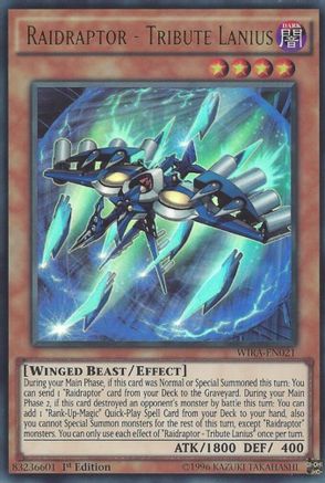 Raidraptor - Tribute Lanius [WIRA-EN021] Ultra Rare - Trinity Hobby