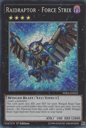 Raidraptor - Force Strix [WIRA-EN022] Secret Rare - Trinity Hobby