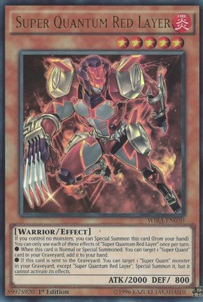 Super Quantum Red Layer [WIRA-EN030] Ultra Rare - Trinity Hobby