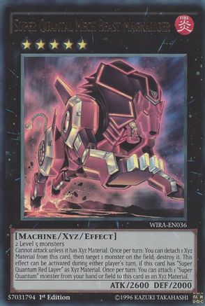Super Quantal Mech Beast Magnaliger [WIRA-EN036] Ultra Rare - Trinity Hobby