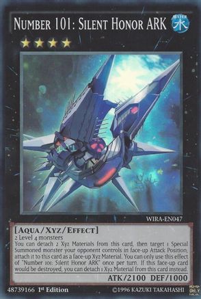 Number 101: Silent Honor ARK [WIRA-EN047] Super Rare - Trinity Hobby
