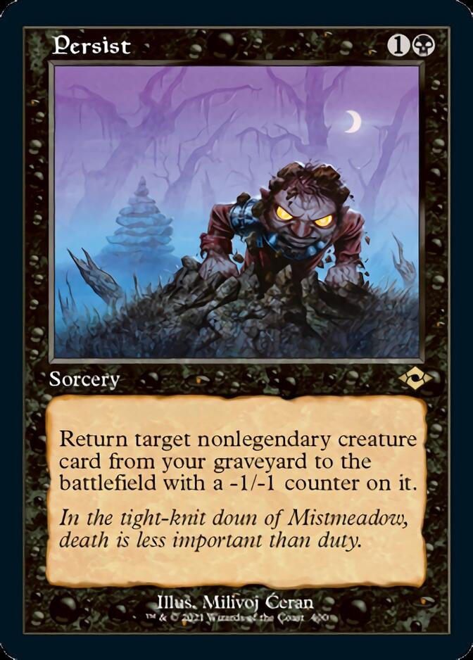 Persist (Retro Foil Etched) [Modern Horizons 2] - Trinity Hobby