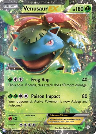 Venusaur EX (1/83) [XY: Generations] - Trinity Hobby