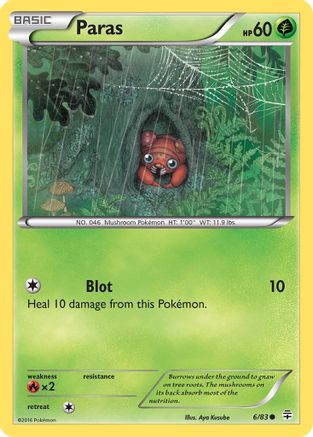 Paras (6/83) [XY: Generations] - Trinity Hobby