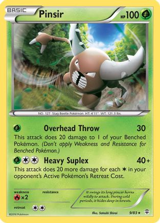 Pinsir (9/83) [XY: Generations] - Trinity Hobby