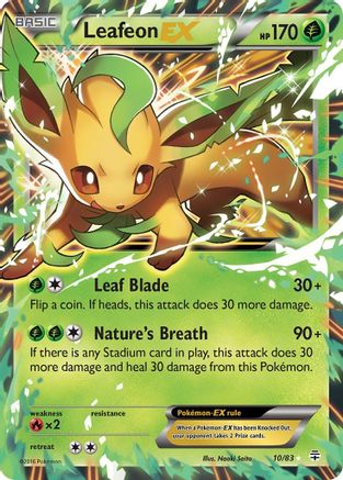 Leafeon EX (10/83) [XY: Generations] - Trinity Hobby