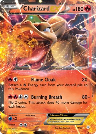 Charizard EX (11/83) [XY: Generations] - Trinity Hobby