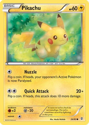 Pikachu (26/83) [XY: Generations] - Trinity Hobby
