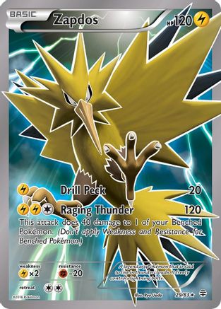 Zapdos (29/83) [XY: Generations] - Trinity Hobby