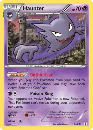 Haunter (34/83) [XY: Generations] - Trinity Hobby