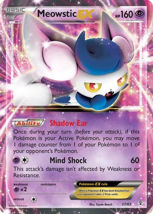Meowstic EX (37/83) [XY: Generations] - Trinity Hobby