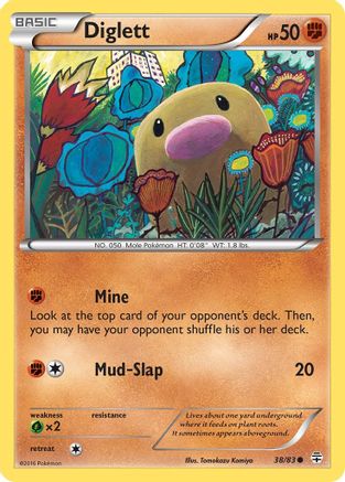 Diglett (38/83) [XY: Generations] - Trinity Hobby