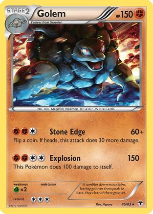Golem (45/83) [XY: Generations] - Trinity Hobby