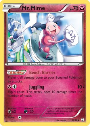 Mr. Mime (52/83) [XY: Generations] - Trinity Hobby
