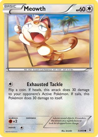 Meowth (53/83) [XY: Generations] - Trinity Hobby