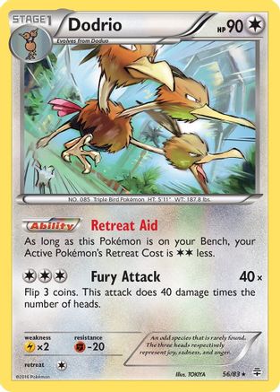 Dodrio (56/83) [XY: Generations] - Trinity Hobby