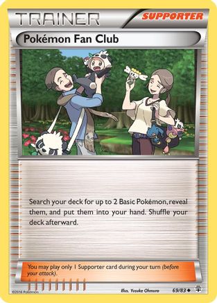 Pokemon Fan Club (69/83) [XY: Generations] - Trinity Hobby