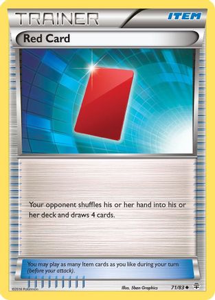 Red Card (71/83) [XY: Generations] - Trinity Hobby