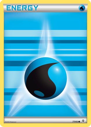 Water Energy (77/83) [XY: Generations] - Trinity Hobby