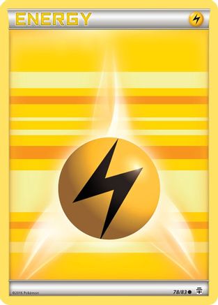 Lightning Energy (78/83) [XY: Generations] - Trinity Hobby