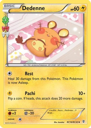 Dedenne (RC10/RC32) [XY: Generations] - Trinity Hobby