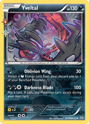 Yveltal (RC16/RC32) [XY: Generations] - Trinity Hobby