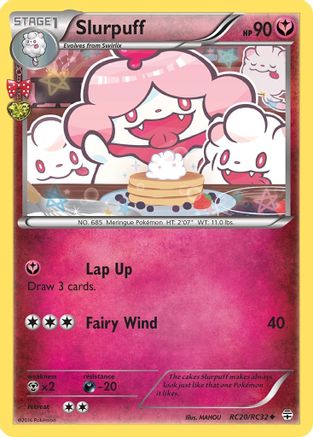 Slurpuff (RC20/RC32) [XY: Generations] - Trinity Hobby