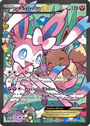 Sylveon EX (RC32/RC32) (Full Art) [Generations: Radiant Collection] - Trinity Hobby