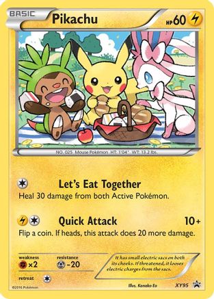 Pikachu (XY95) [XY: Black Star Promos] - Trinity Hobby