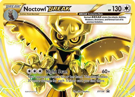 Noctowl BREAK (XY136) [XY: Black Star Promos] - Trinity Hobby