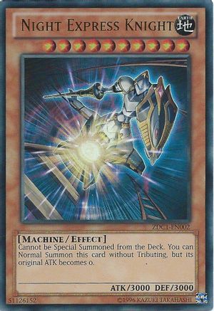 Night Express Knight [ZDC1-EN002] Ultra Rare - Trinity Hobby