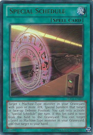 Special Schedule [ZDC1-EN003] Ultra Rare - Trinity Hobby