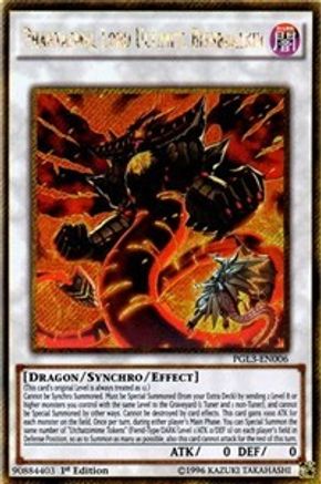 Phantasmal Lord Ultimitl Bishbaalkin [PGL3-EN006] Gold Secret Rare - Trinity Hobby