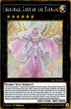 Beatrice, Lady of the Eternal [PGL3-EN021] Gold Secret Rare - Trinity Hobby
