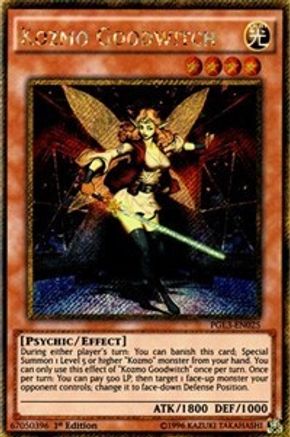 Kozmo Goodwitch [PGL3-EN025] Gold Secret Rare - Trinity Hobby