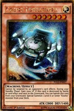 Kozmo Forerunner [PGL3-EN027] Gold Secret Rare - Trinity Hobby