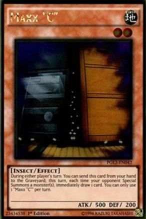 Maxx "C" [PGL3-EN042] Gold Rare - Trinity Hobby