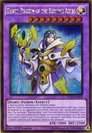 Dante, Pilgrim of the Burning Abyss [PGL3-EN058] Gold Rare - Trinity Hobby