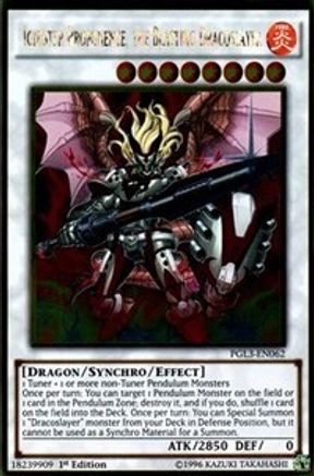 Ignister Prominence, the Blasting Dracoslayer [PGL3-EN062] Gold Rare - Trinity Hobby