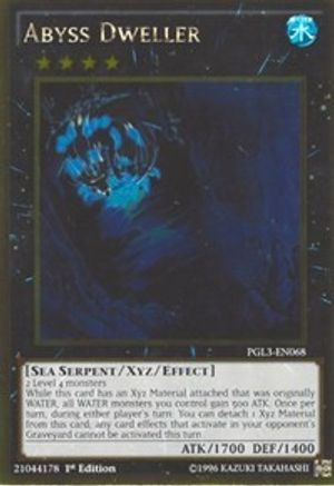 Abyss Dweller [PGL3-EN068] Gold Rare - Trinity Hobby