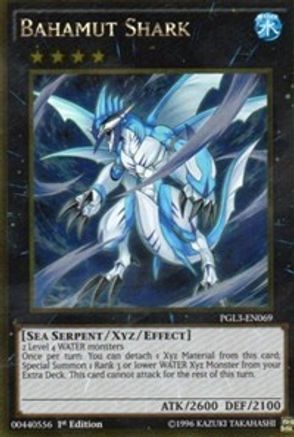 Bahamut Shark [PGL3-EN069] Gold Rare - Trinity Hobby