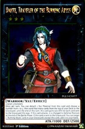 Dante, Traveler of the Burning Abyss [PGL3-EN077] Gold Rare - Trinity Hobby