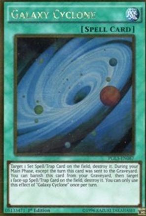 Galaxy Cyclone [PGL3-EN087] Gold Rare - Trinity Hobby