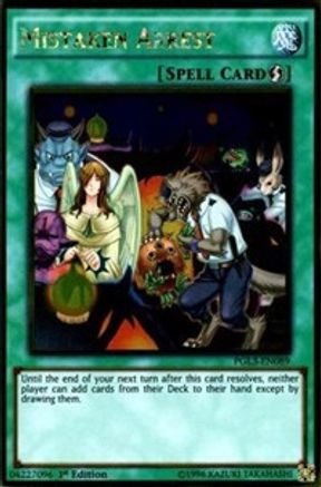 Mistaken Arrest [PGL3-EN089] Gold Rare - Trinity Hobby