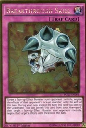 Breakthrough Skill [PGL3-EN095] Gold Rare - Trinity Hobby