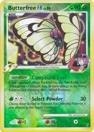 Butterfree FB LV.50 (17/147) (League Promo) [Platinum: Supreme Victors] - Trinity Hobby