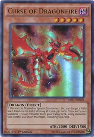 Curse of Dragonfire [MIL1-EN002] Ultra Rare - Trinity Hobby