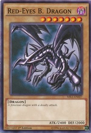 Red-Eyes B. Dragon [MIL1-EN027] Common - Trinity Hobby