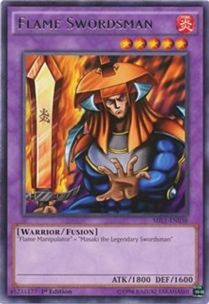 Flame Swordsman [MIL1-EN038] Rare - Trinity Hobby